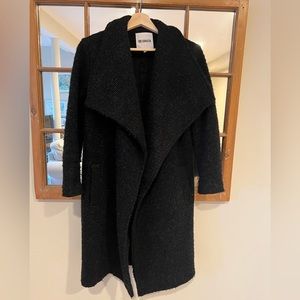 BB Dakota grey wrap coat